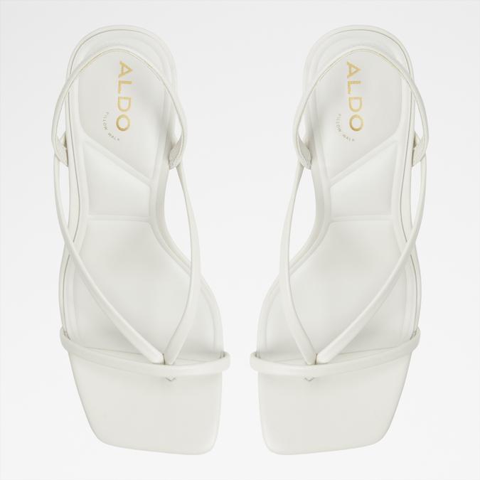 RIVA White Women Heels image number 5