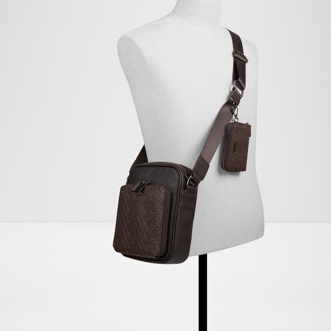Maximilian Men's Brown Cross Body image number 3