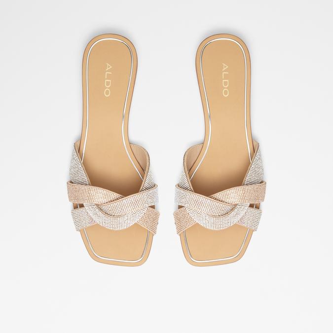Coredith Women's Bone Flat Sandals