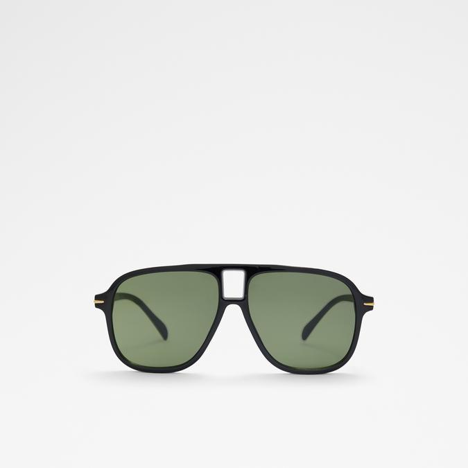 Lesu Men Black/Gold Sunglasses image number 0