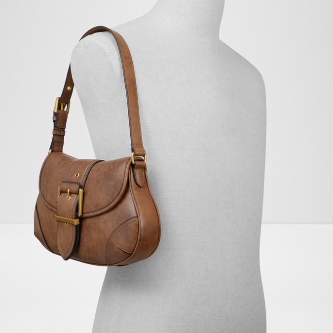 Aleyna Women's Brown Shoulder Bag image number 3