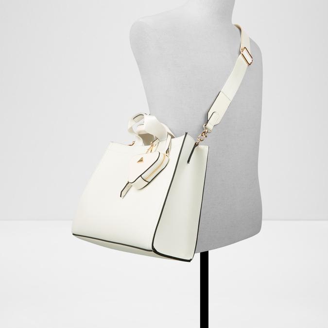 Mtl72Bag Women's White Satchel image number 3