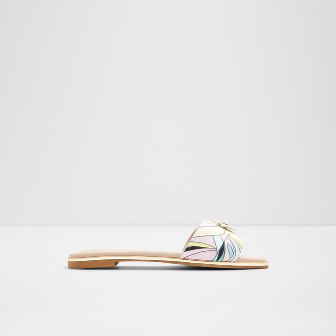 Bellenor Women's Pastel Multi Flat Sandals image number 0
