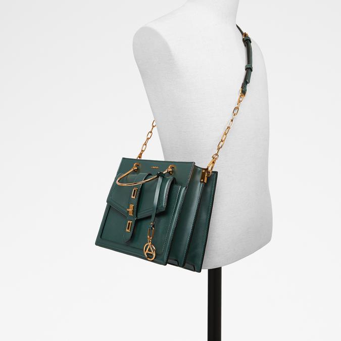 Bauviel Women's Dark Green Tote image number 3