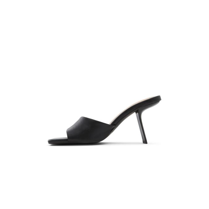 Beautyy Women's Black Heeled Sandals image number 2