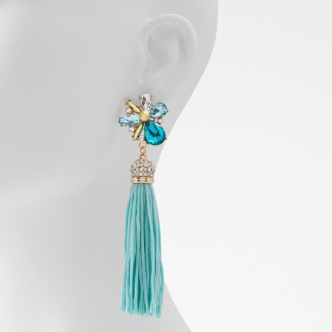 Royaljewel Women's Turquoise Pierced Earring image number 1