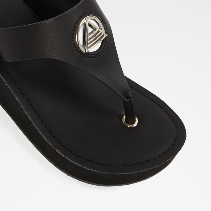 Roryan Women's Black Sandals image number 3