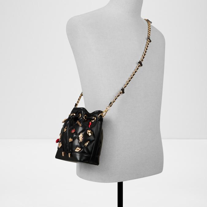  ROMALOVE BLACK Women Bucket image number 3