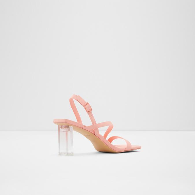 Maissy Women's Light Orange Block Heel Sandal image number 2