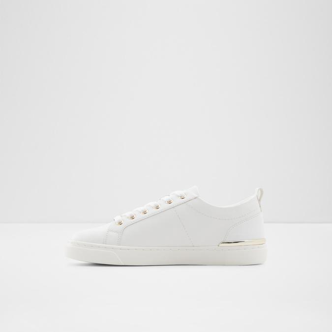 Dilathielle Women's White Sneakers image number 3