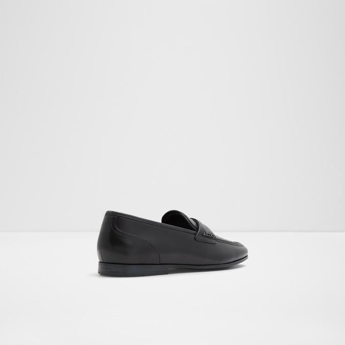 Platinum Men's Black Loafers image number 2