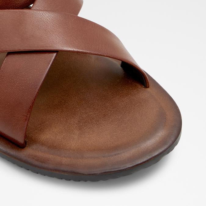 Zahir Men's Cognac Sandals image number 5