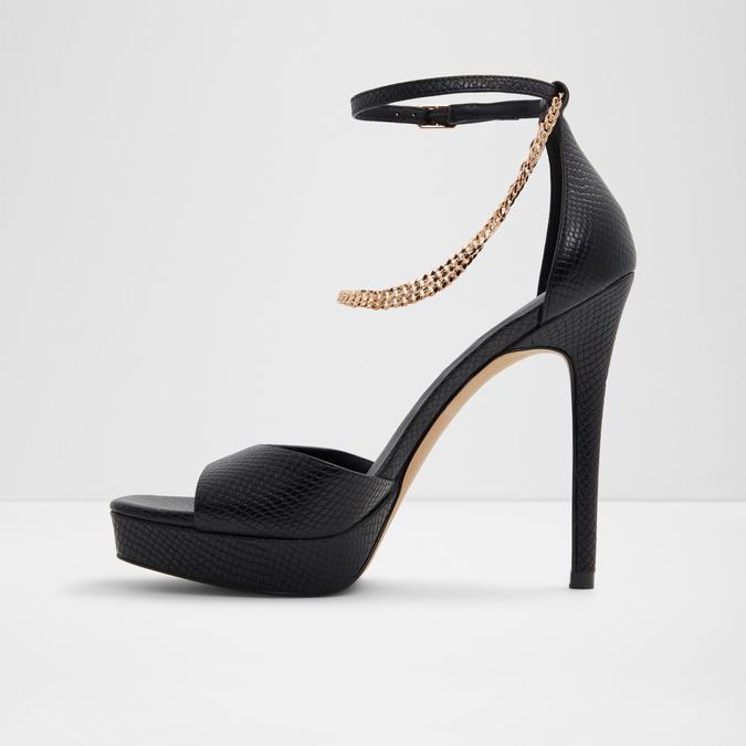Prisilla Women's Black Dress Sandals image number 3