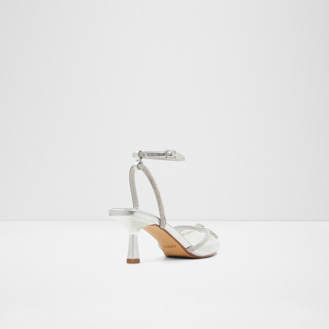 Papiona Women's Silver Pumps image number 3