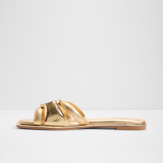 YESENIA-IN GOLD Women Flat Sandals image number 2