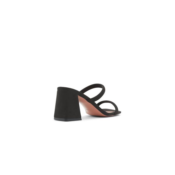 Kaiaa Women's Black Heeled Sandals image number 1