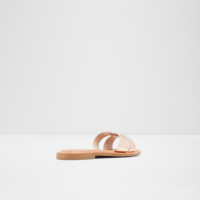 Ereswen Women's Rose Gold Flat Sandals image number 1