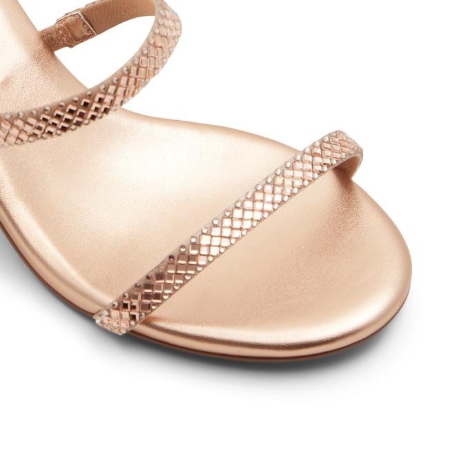 Kitt Women's Rose Gold Dress Sandals image number 5