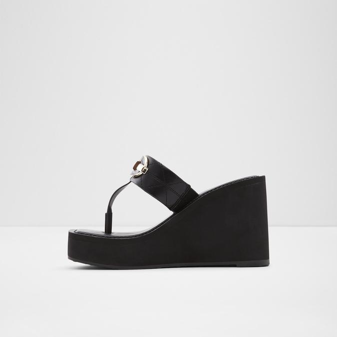 Sunseek Women's Black Sandals image number 3