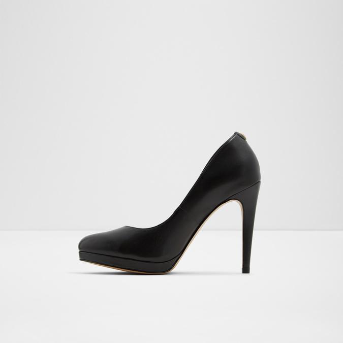 Ibaoni Women's Black Pumps image number 2