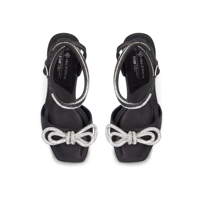Elysha Women's Black Dress Sandals image number 1