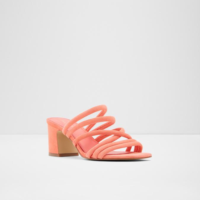 Atlanta Women's Orange Block Heel Sandal image number 3