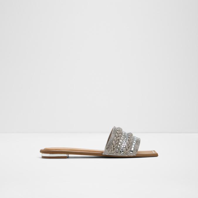 NAVALIA-IN SILVER Women Flat Sandals