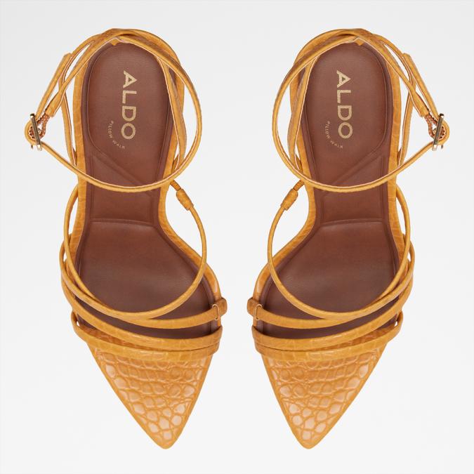 SOLANIA-B DARK YELLOW Women Dress Sandals image number 5
