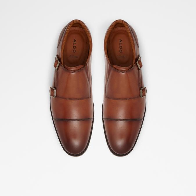 Holtlanflex Men's Cognac Monk Strap