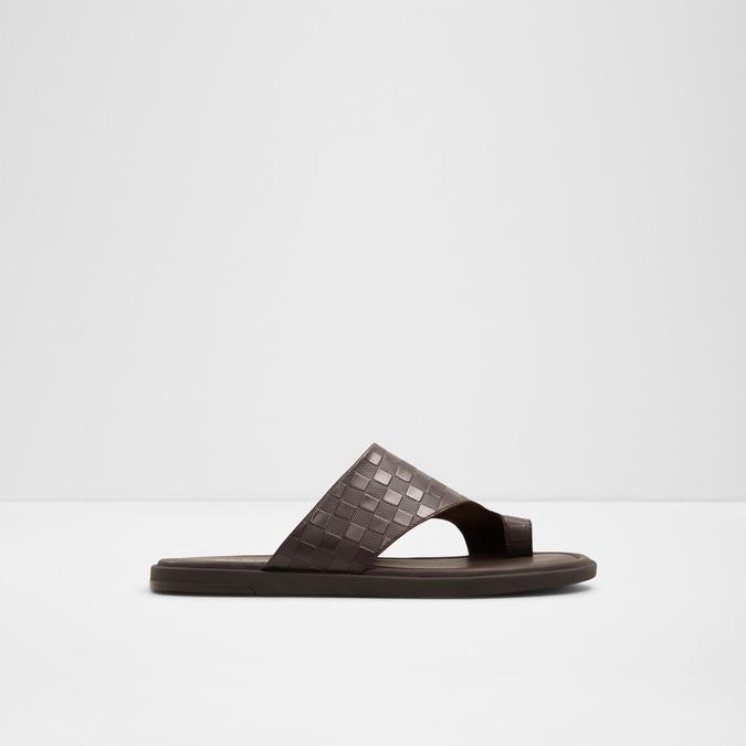 Seif Men's Brown Double Band Sandals