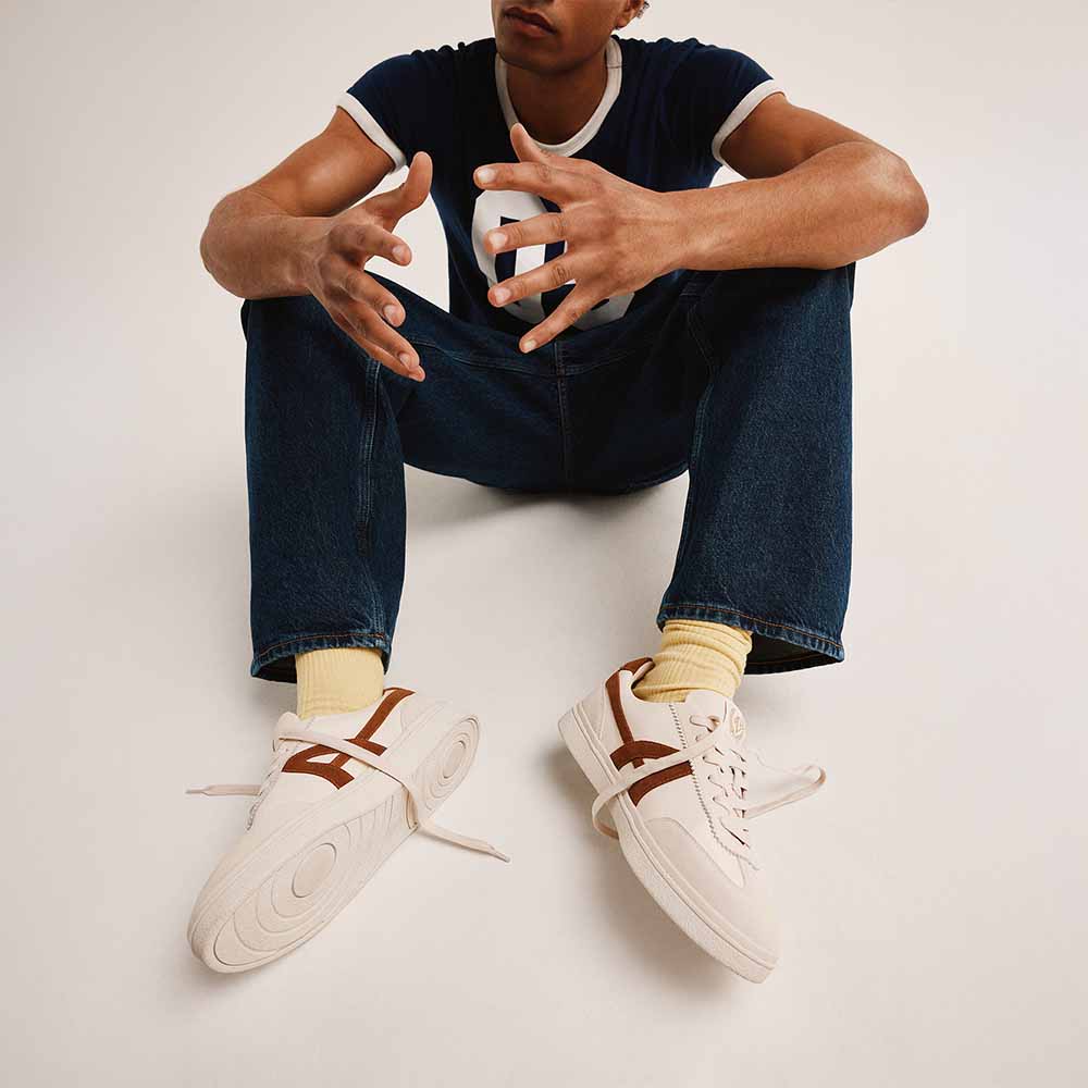 Clubtrainera-In Men's Beige Low Top Sneakers