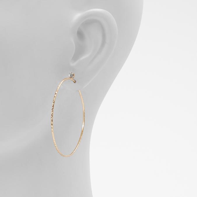 Rarang Women's Clear On Gold Earrings image number 1