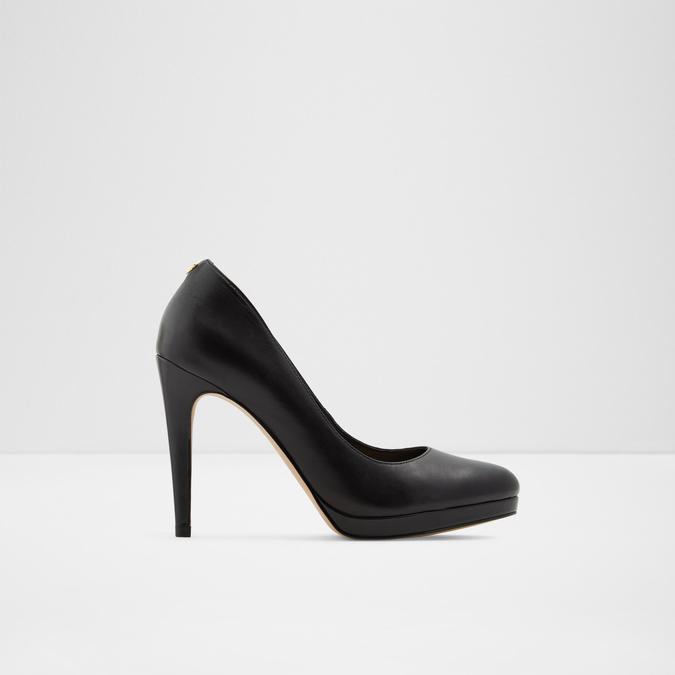Ibaoni Women's Black Pumps image number 0