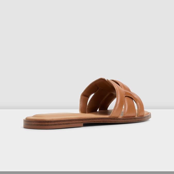 ELENYA-IN Brown Women Flat Sandals
