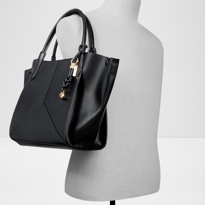 Iveyma Women's Black Satchel image number 3