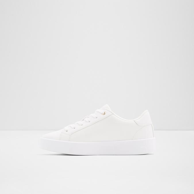 Pawleena Women's White Sneakers image number 2