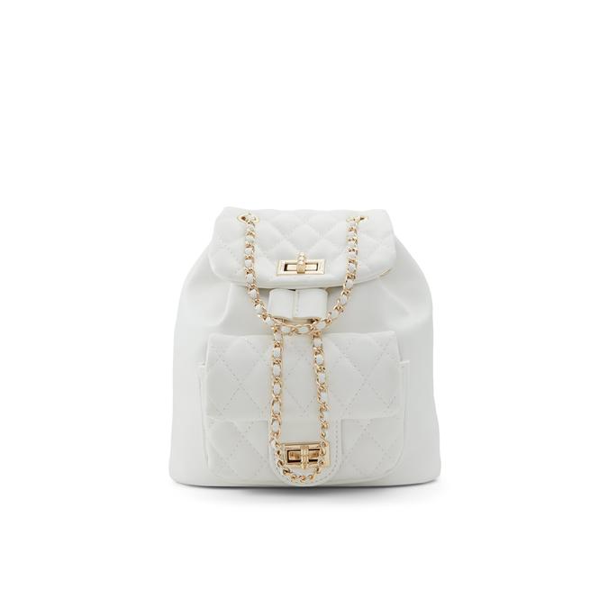 Obsessed Women's White Backpack image number 0