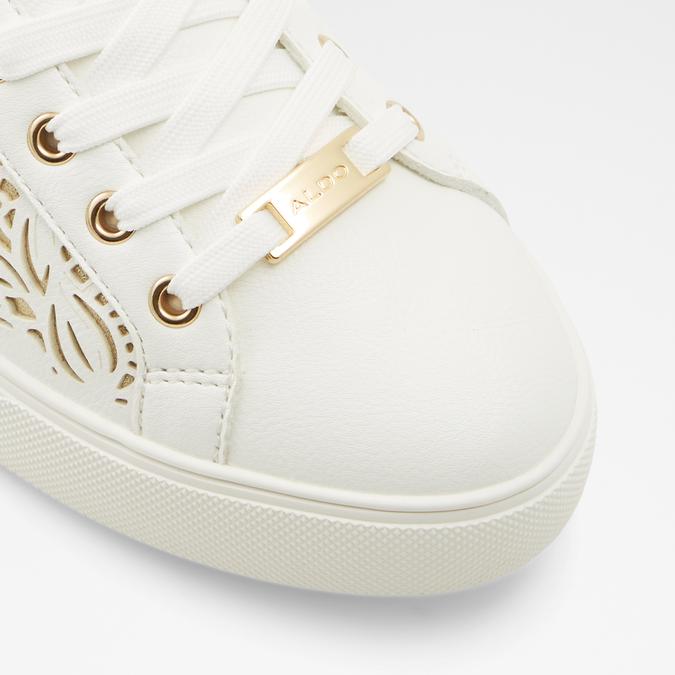 Stepaniee Women's White Sneakers image number 5