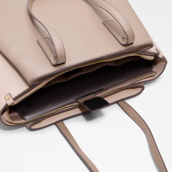 Abavas Women's Beige Satchel image number 4