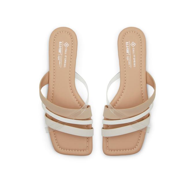 Lucyle Women's Transparent Flat Sandals image number 1