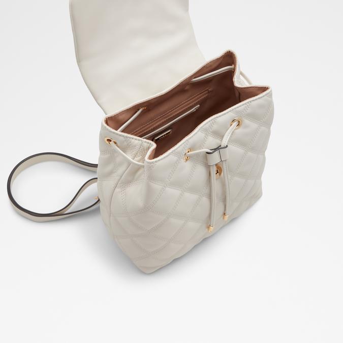 Aferaldan Women's White Backpack image number 2