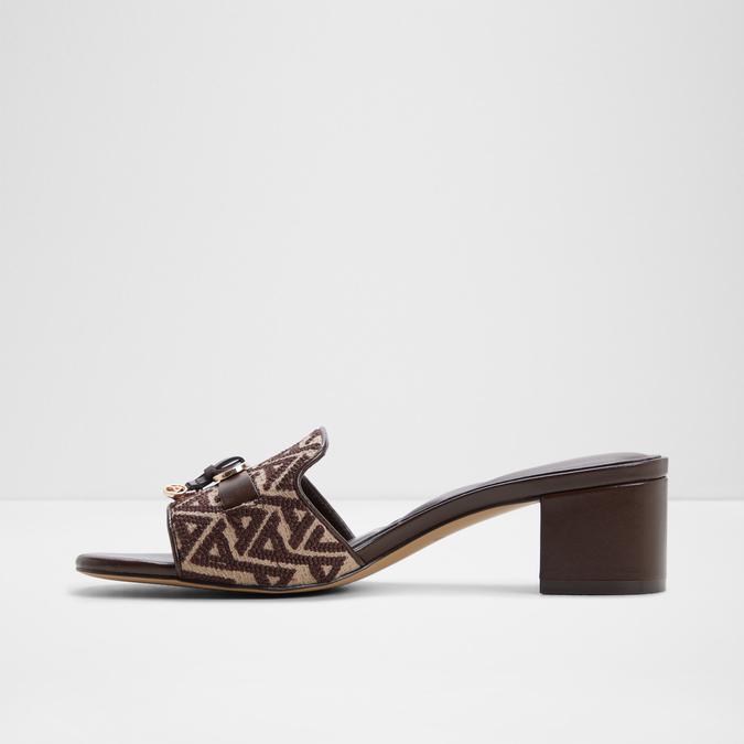 TESSINA-IN BROWN MULTI Women Block heel sandals image number 2