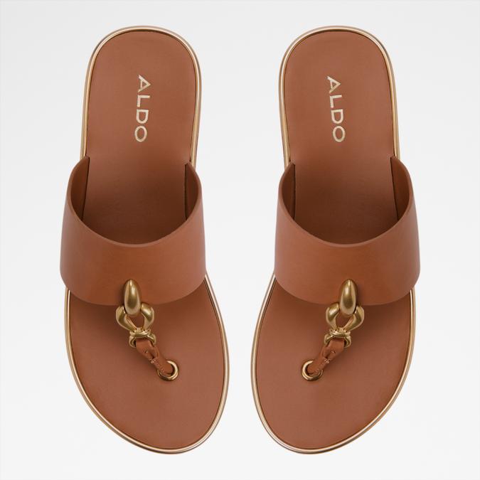 PENELOPY Brown Women Sandals image number 5