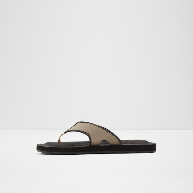 Norewiel Men's Beige Thong Sandals image number 2