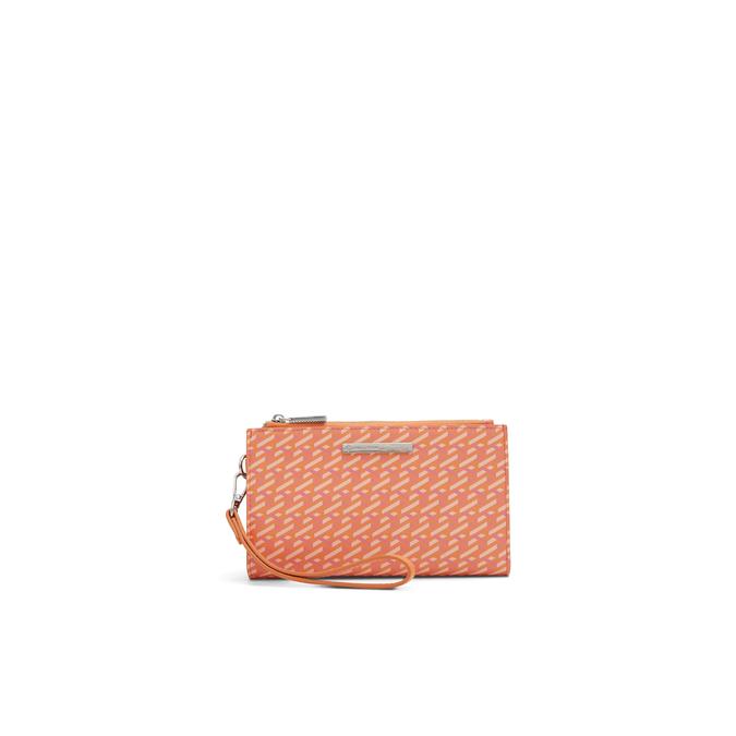 Gianinna Women's Orange Wallet On A Chain