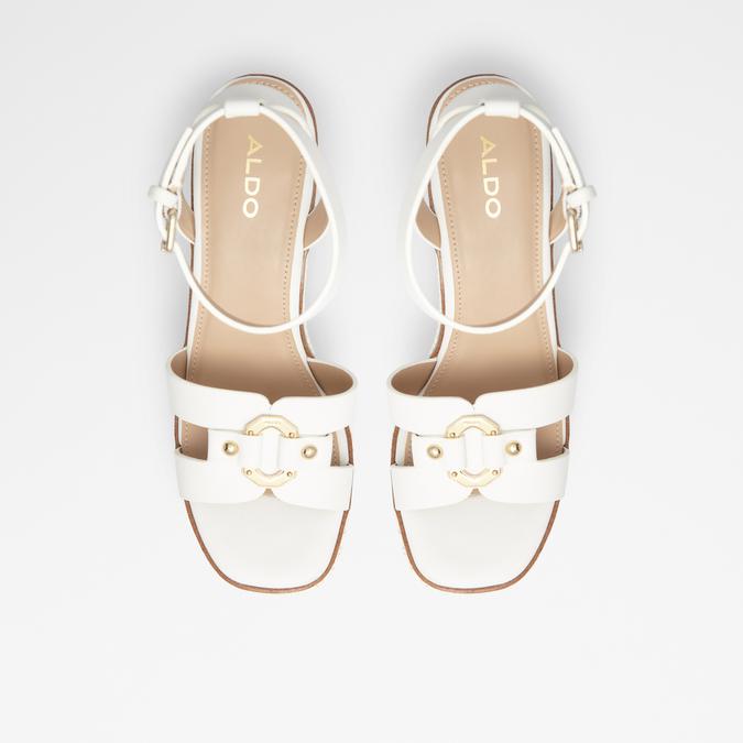 Onan Women's White Wedges image number 1