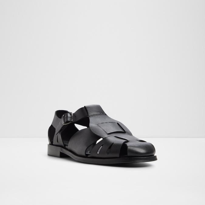 LANCINGA-IN Black Men Back Strap Sandals image number 3