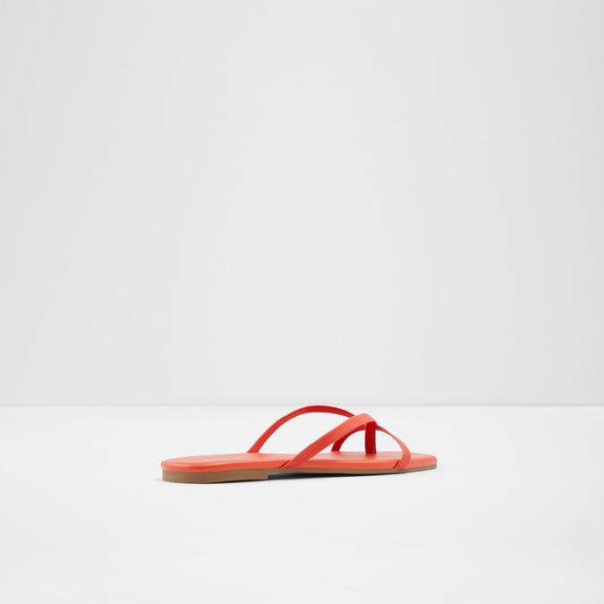 Kederi Women's Orange Flat Sandals image number 1