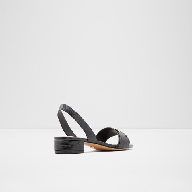 Stassi Women's Black Flat Sandals image number 1