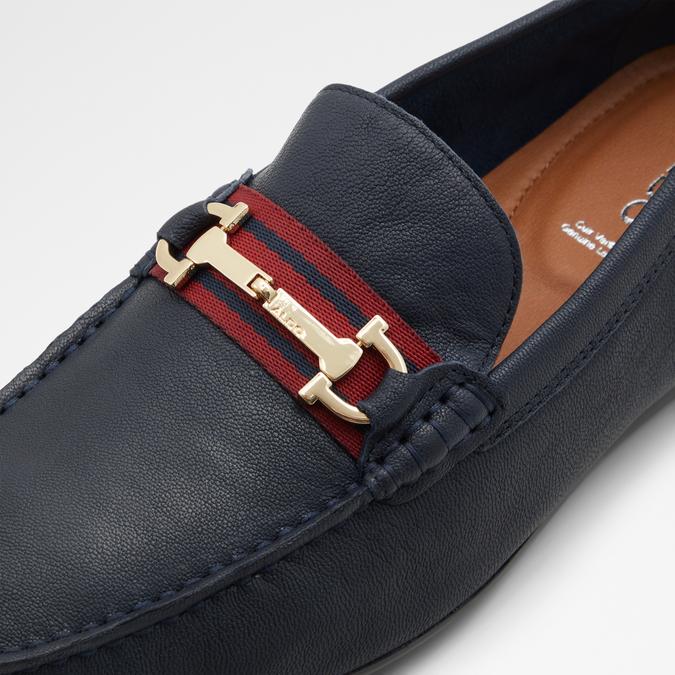 Fangio Men's Navy Moccasins image number 5